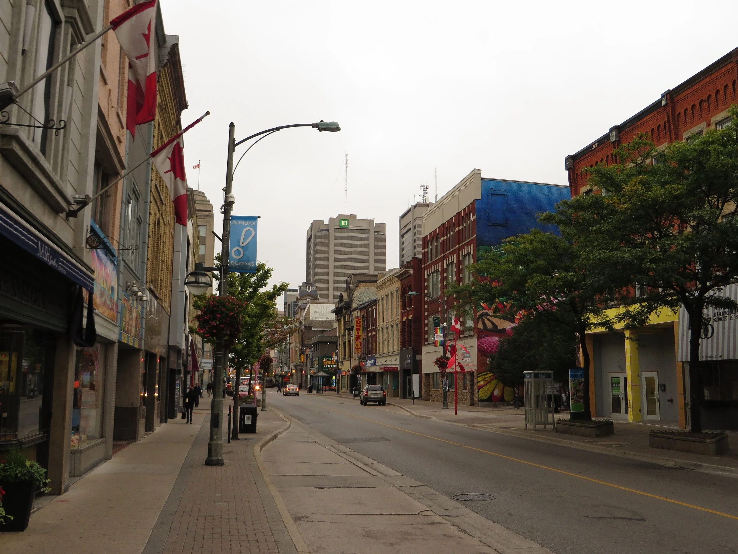 Dundas Street in London Ontario Canada