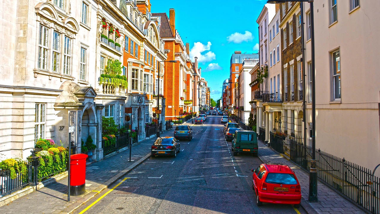 Street in London, UK.
